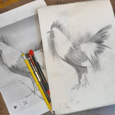 کلاس آموزش نقاشی کودکان موسسه استاد جوادزاده